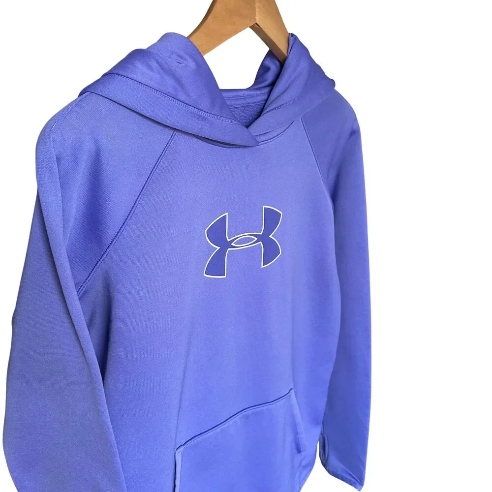 Under Armour Storm1 Hoodie Women's M Purple Fleece Lined Athletic Pullover Sweat - Picture 1 of 8